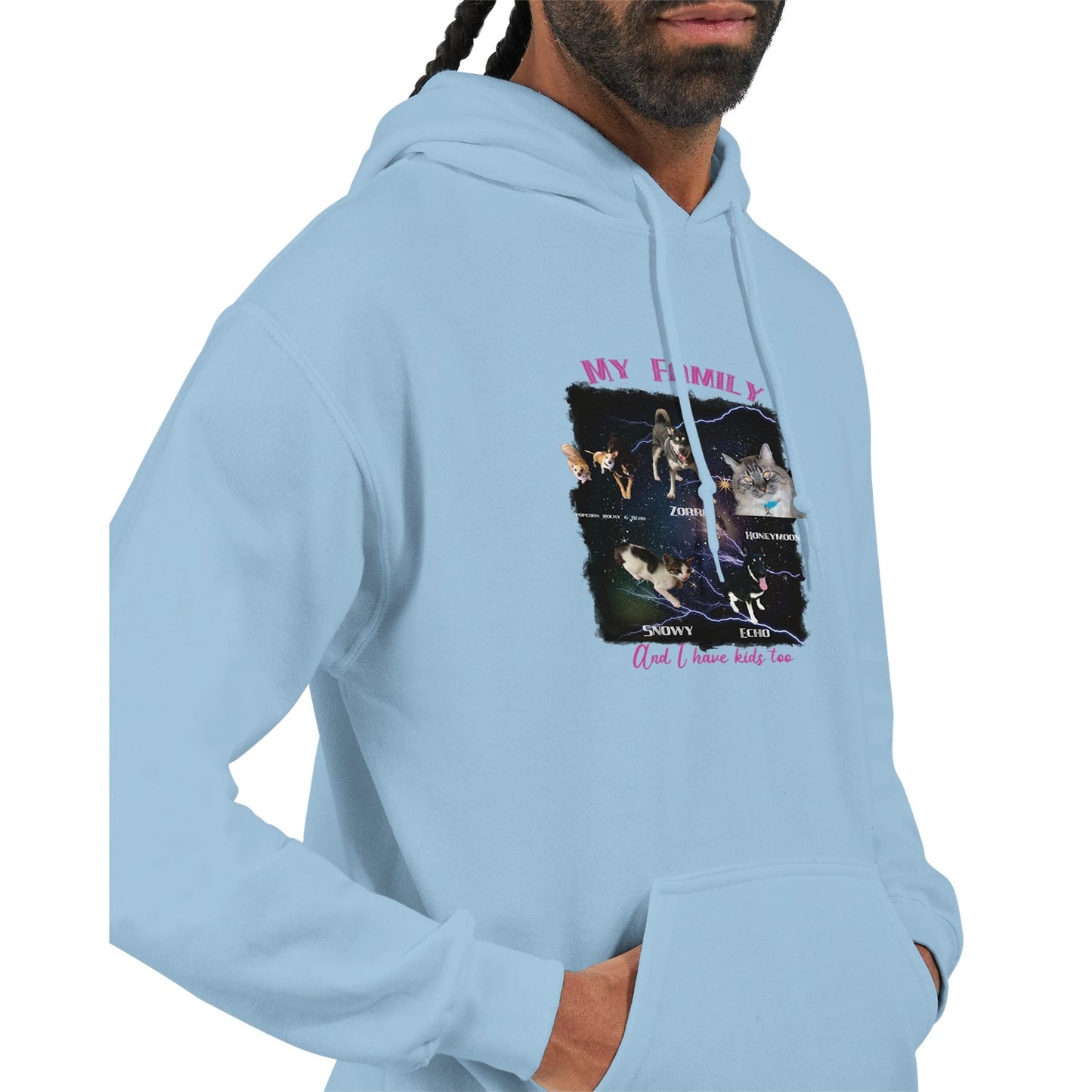 UNISEX HOODIE - PET UPLOAD